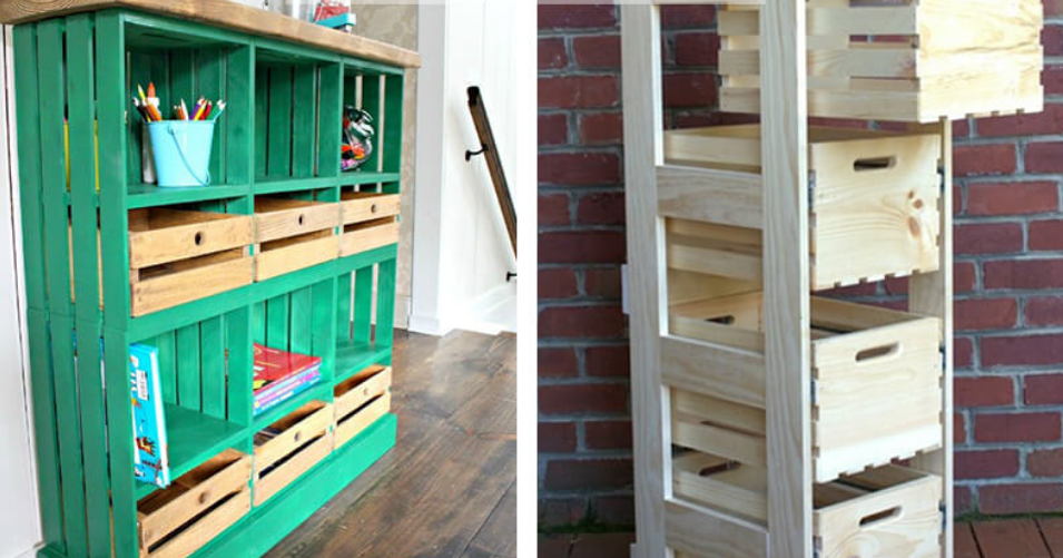 Creative DIY Wood Shelves