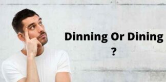 Dinning Or Dining