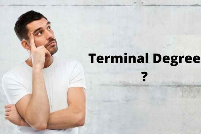 Terminal Degree