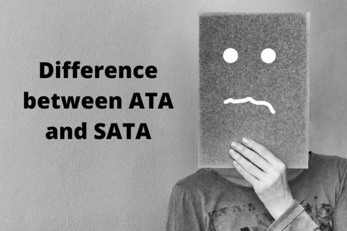 Difference between ATA and SATA