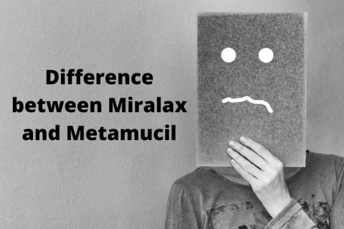 Difference between Miralax and Metamucil