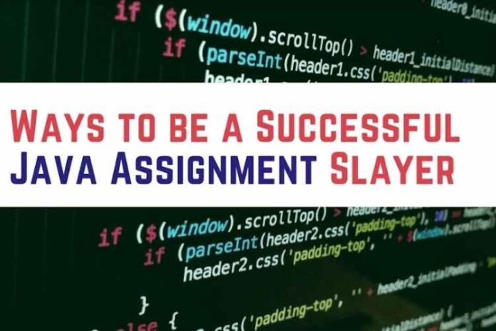 Ways to be a Successful Java Assignment Slayer