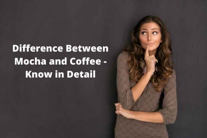 Difference Between Mocha and Coffee - Know in Detail