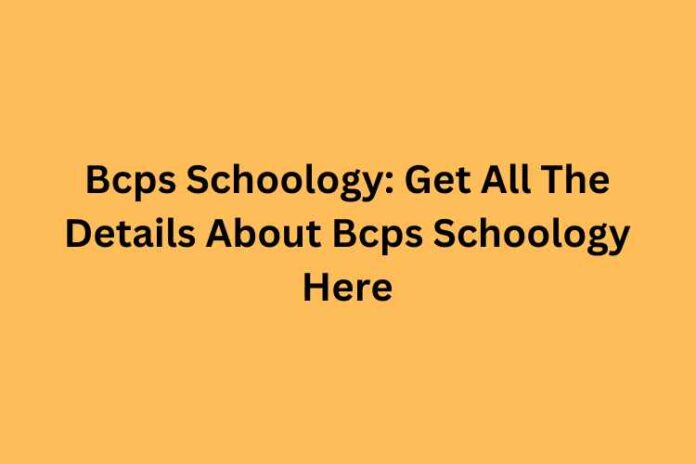 Bcps Schoology