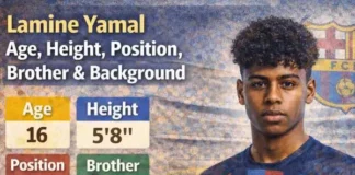 Lamine Yamal (Often Searched as “Lamini Fati”): Age, Height, Position, Brother, and Background Lamine Yamal