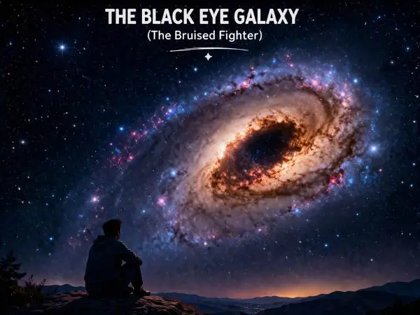 The Black Eye Galaxy (The Bruised Fighter)