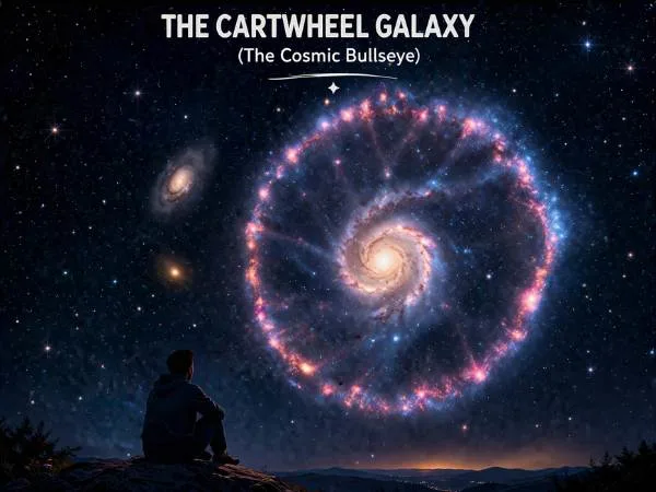 The Cartwheel Galaxy (The Cosmic Bullseye)