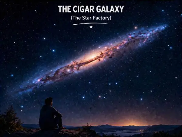 The Cigar Galaxy (The Star Factory)