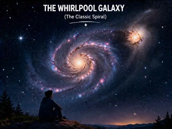 The Whirlpool Galaxy (The Classic Spiral)